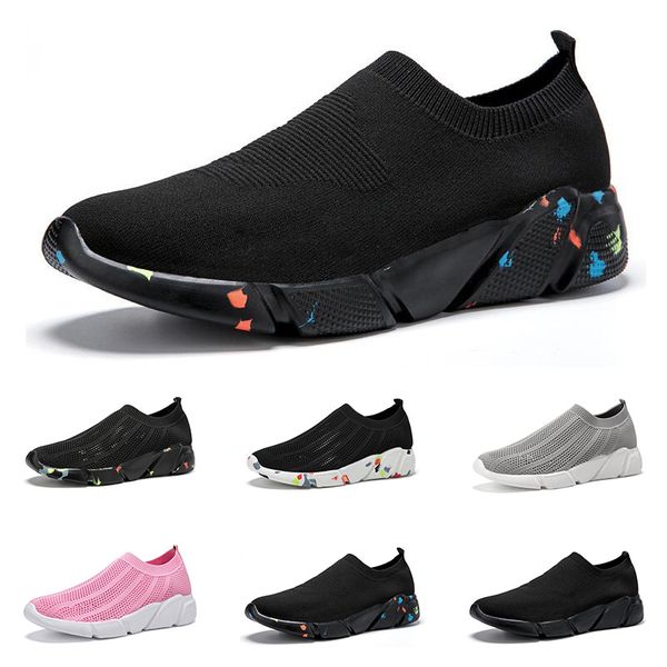 mesh breathable outdoor men fashionrunning shoes women trainers wolf grey pink teal triple black white green mens outdoor sports sneakers hi
